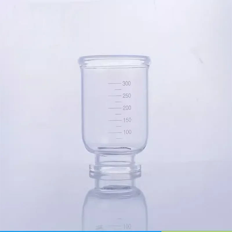 Glass Top Cup 300ml For Vacuum Filtration Apparatus Universal Filter Cup Sand Core Liquid Solvent Filter Unit Device Accessories