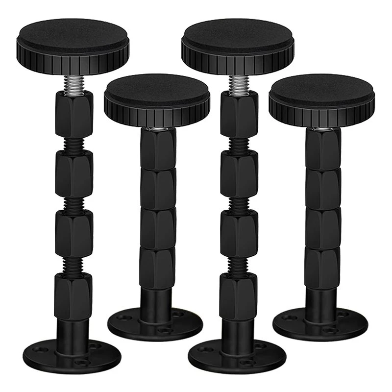A25I-Bed Shake Support Stabilizer Device Threaded Headboard Stoppers Behind Bed Frame Protector