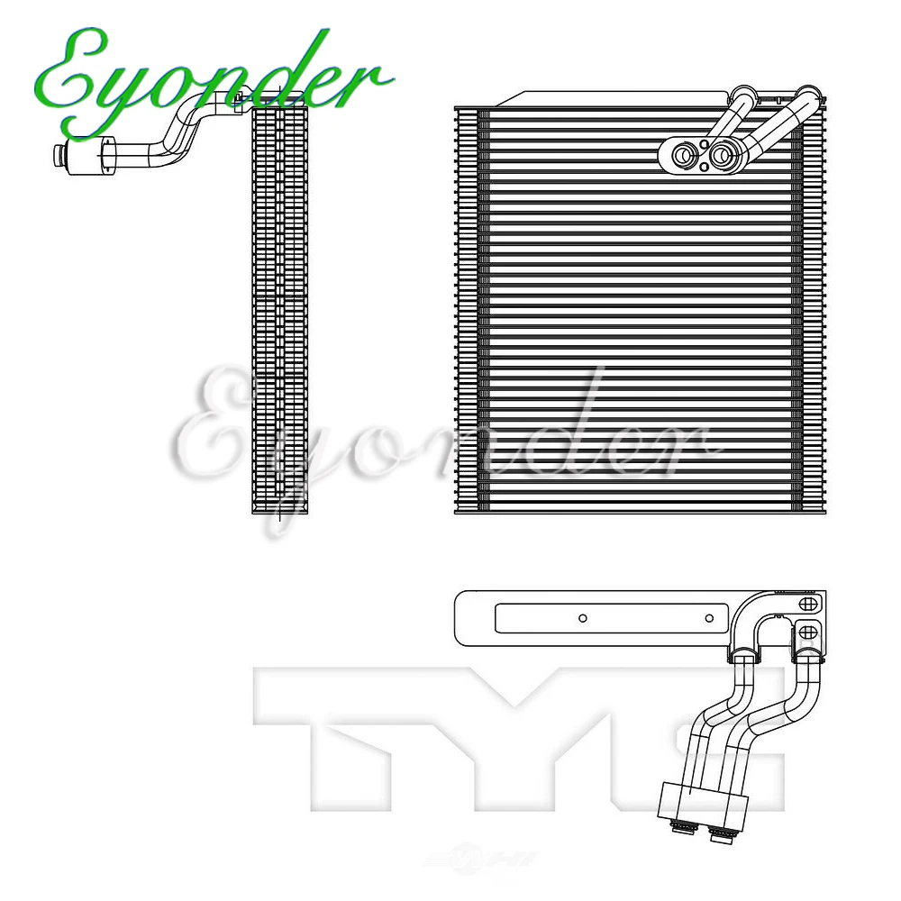 

Front A/C AC Air Conditioning Evaporator Cooling Core Coil Cooler for Kia Sorento 2011-2015 97139-1U010 97139C6000 971391U000