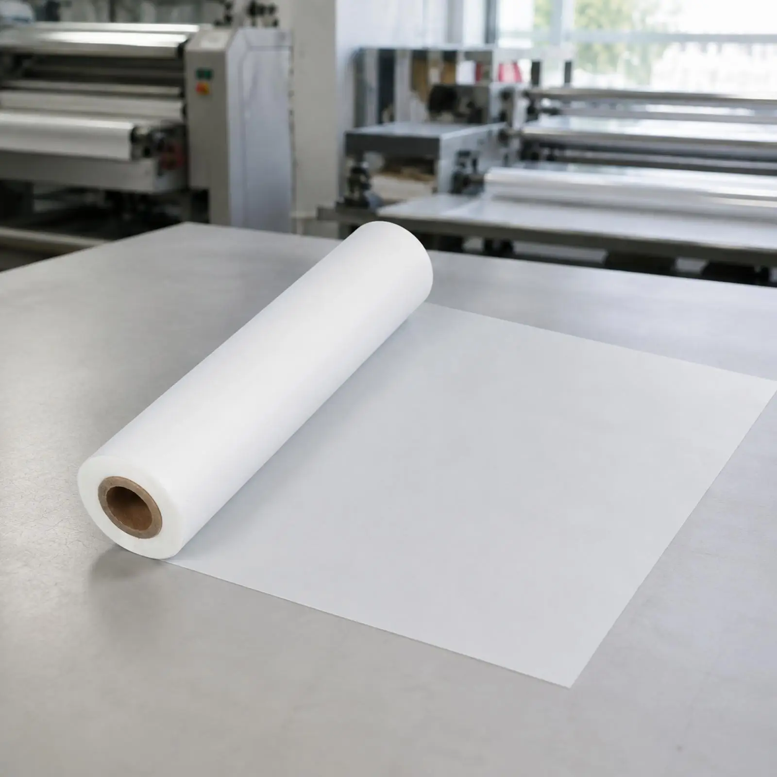 Polypropylene Film Pre-Coated Thermal Laminating Film 22 Cm Wide Thermal Laminating Film with 1-Inch 21 Μm Core Microns Thick