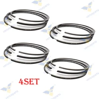 Juego de 4 anillos de pistón para Kubota V1505 V1505-E D1105 D1305 4D78 STD 16292-21050 78mm 78*2HK + 1,5 + 4mm