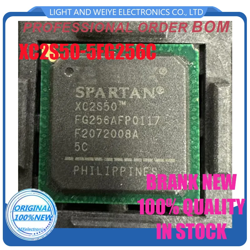 1pcs XC2S50FGG256 XC2S50-5FGG256C XC2S50FG256 XC2S50-5FG256C BGA