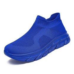 Men's and women's breathable sports casual mesh shoes spring and autumn soft sole lightweight non-slip pair running shoes