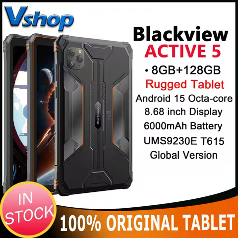 Blackview Active 5 Rugged Tablet PC 8.68'' Android...