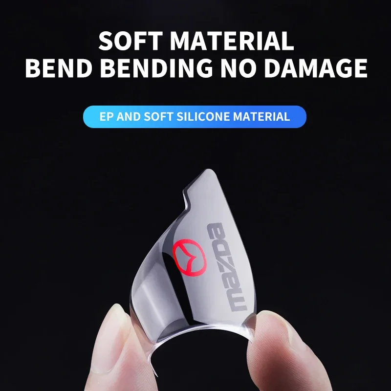 ركن الباب خدش ومنع الاصطدام ملصق واقية كم السيليكون لمازدا 2 3 5 M5 Ms CX-4 CX-5 CX6 M3 M6 MX3 MX5 #5