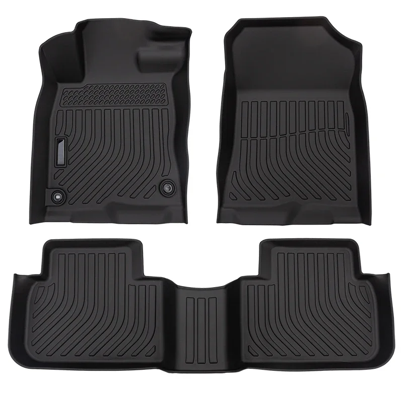 Waterproof 5D Deluxe Full Set of 4-piece 5mm Thick Car Mat