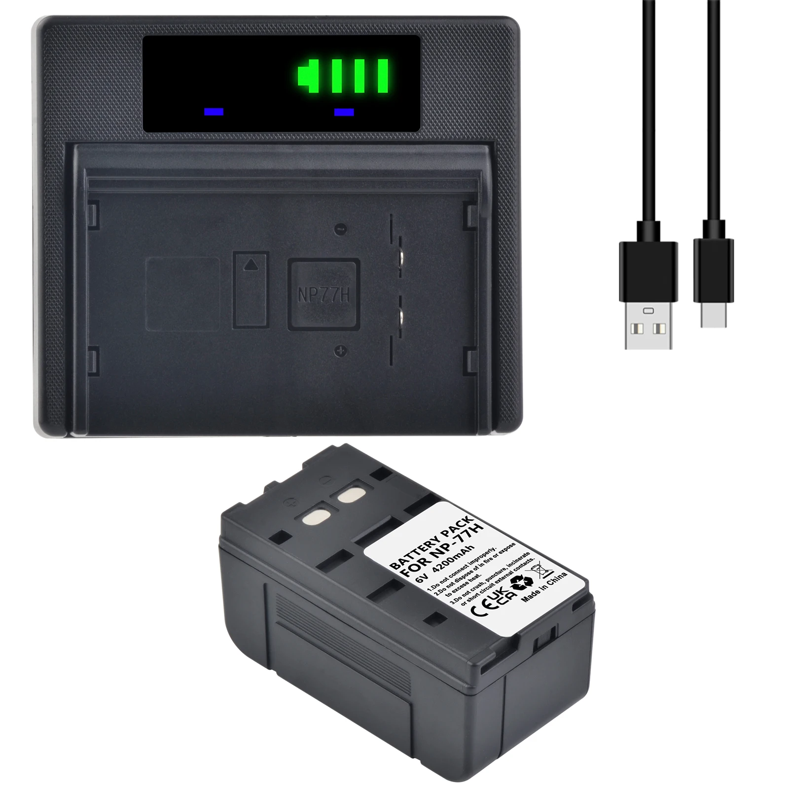 NP-77H Battery And … - image