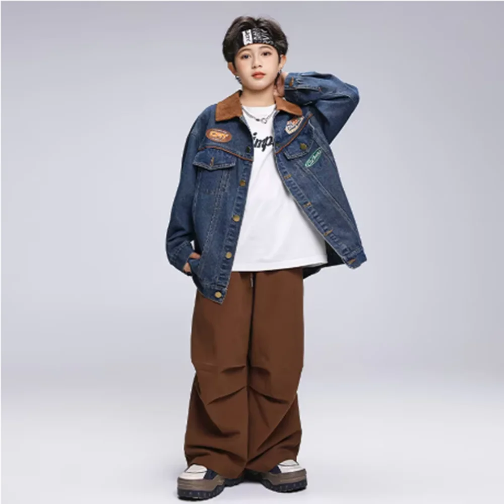 키즈 스트리트 댄스웨어 소년 재즈 모던 댄스 의상 소녀 - Street Fashion For Boy 리뷰 및 가격