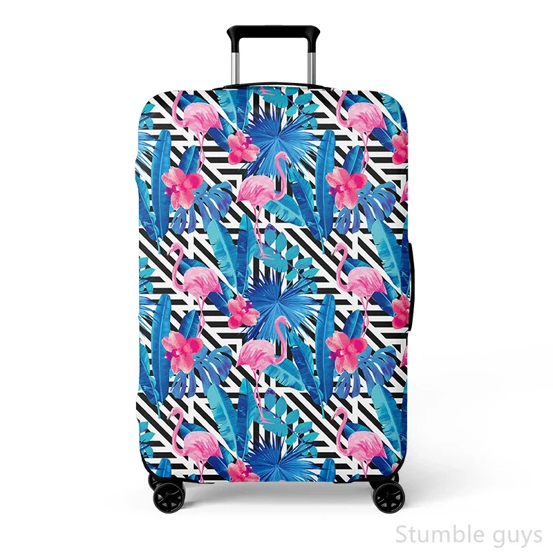 

Моющийся эластичный чехол для чемодана, защитный чехол от царапин, практичный для всех поездок, подходит для багажа размером от 18 до 32 дюймов.