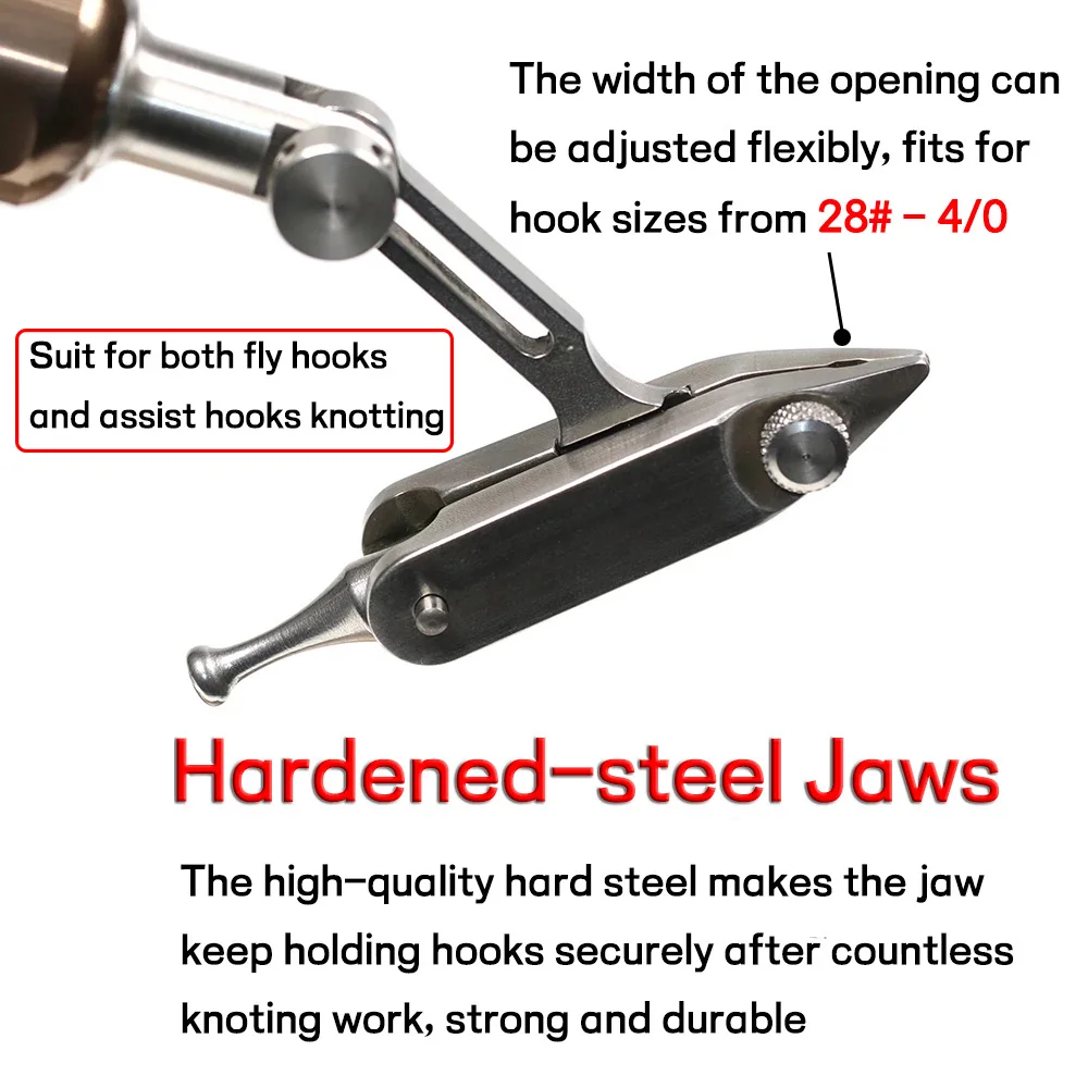 ELLLV Anzuelo giratorio 360 para atado de moscas - imagen 5