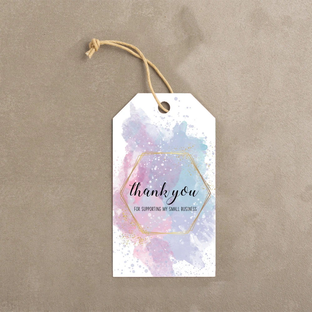 Custom Gift Card Thank You For Christmas New Year Gift X005