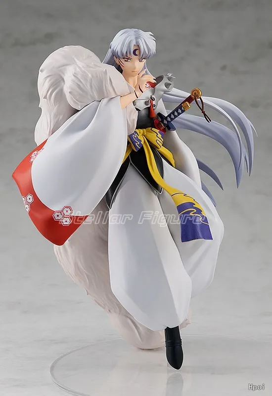 【SF】In Stock GSC POP UP PARADE InuYasha Sesshoumaru Kikyou Higurashi Kagome Figures Model Collection Anime view 3