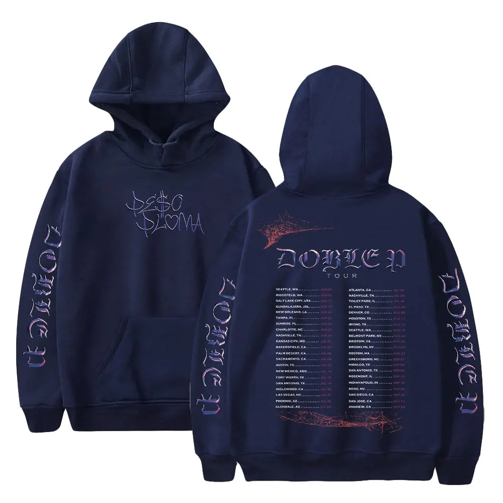 Sudadera con capucha de Doble capa para hombre y mujer, ropa de calle de manga larga con capucha, estilo Hip Hop, 2023