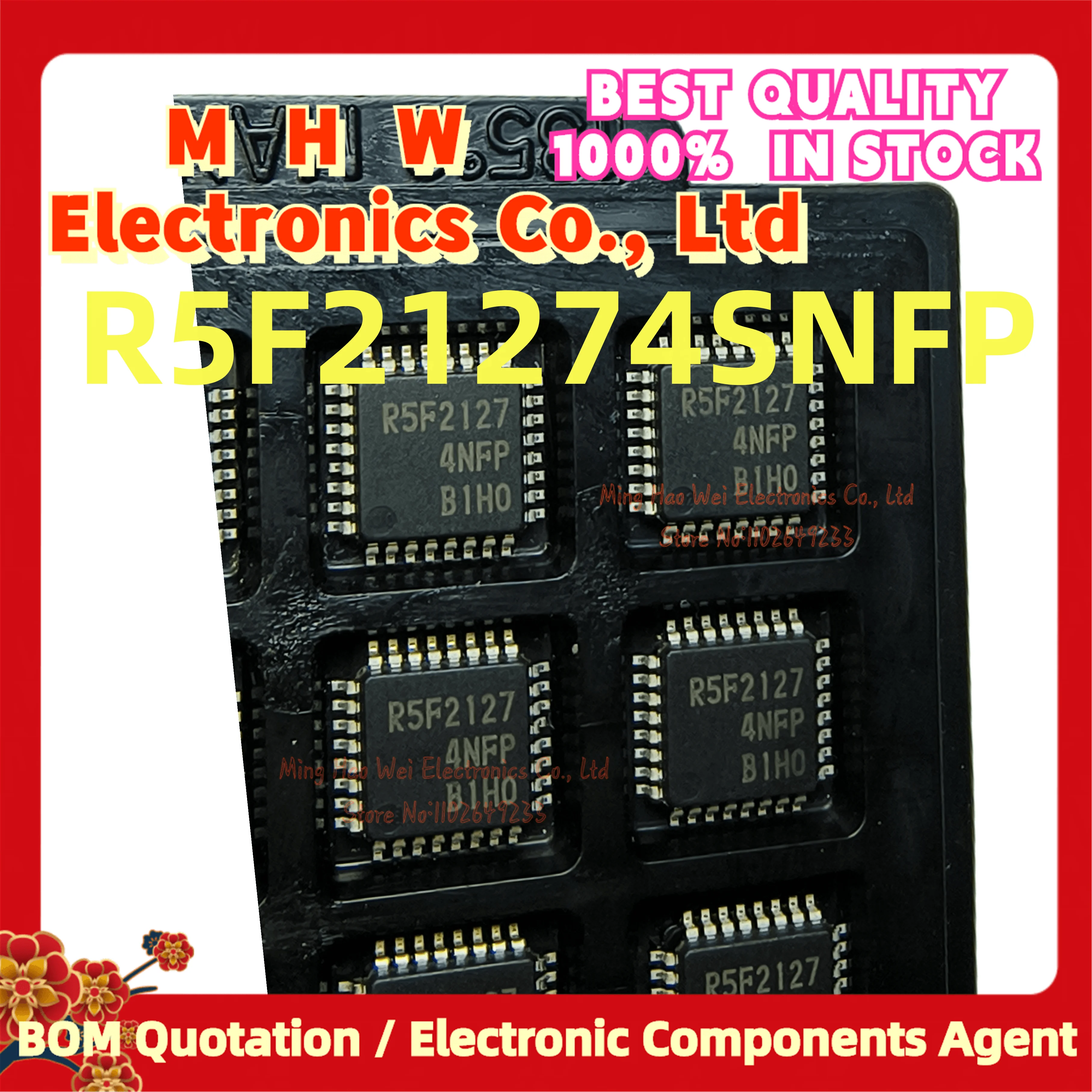 1 PCS/LOTE. R5F21274SNFP (RENESAS QFP32) Nova Qualidade Chip Origianl. Em estoque. R5F21274SNFP R5F21274S R5F21274