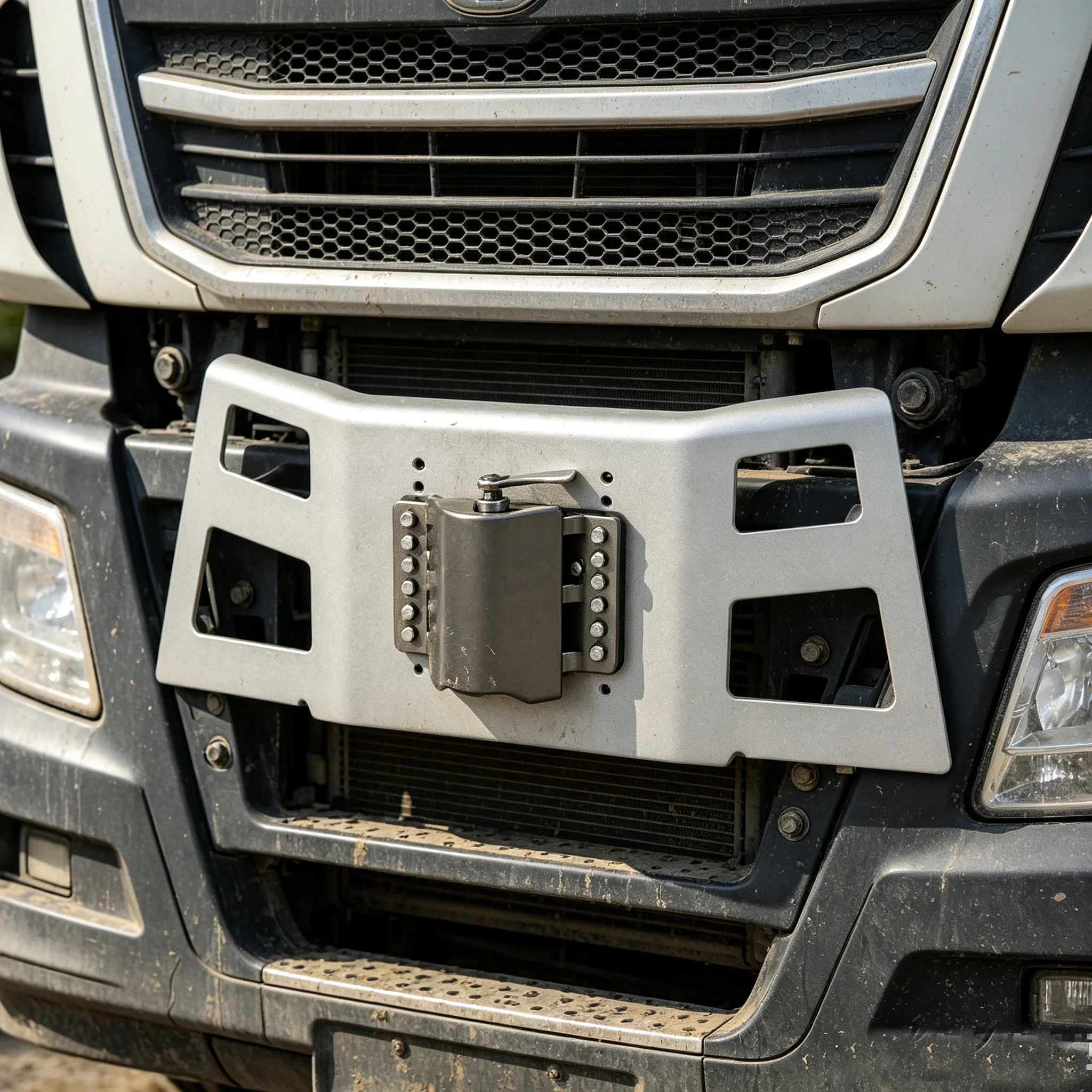 RC 1/14 Front Hook Bumper for Tamiya Hydraulic Excavator Loader Dump Truck for SCANIA MAN VOLVO Trailer Tipper DIY Parts