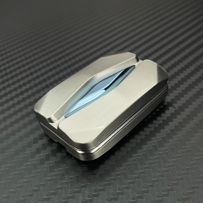 노벨 언리미티드 푸싱 슬라이더 EDC 피젯 토이 아연 합금 패션 피젯 슬라이더 스트레스 해소 장치 성인용 피젯 스피너