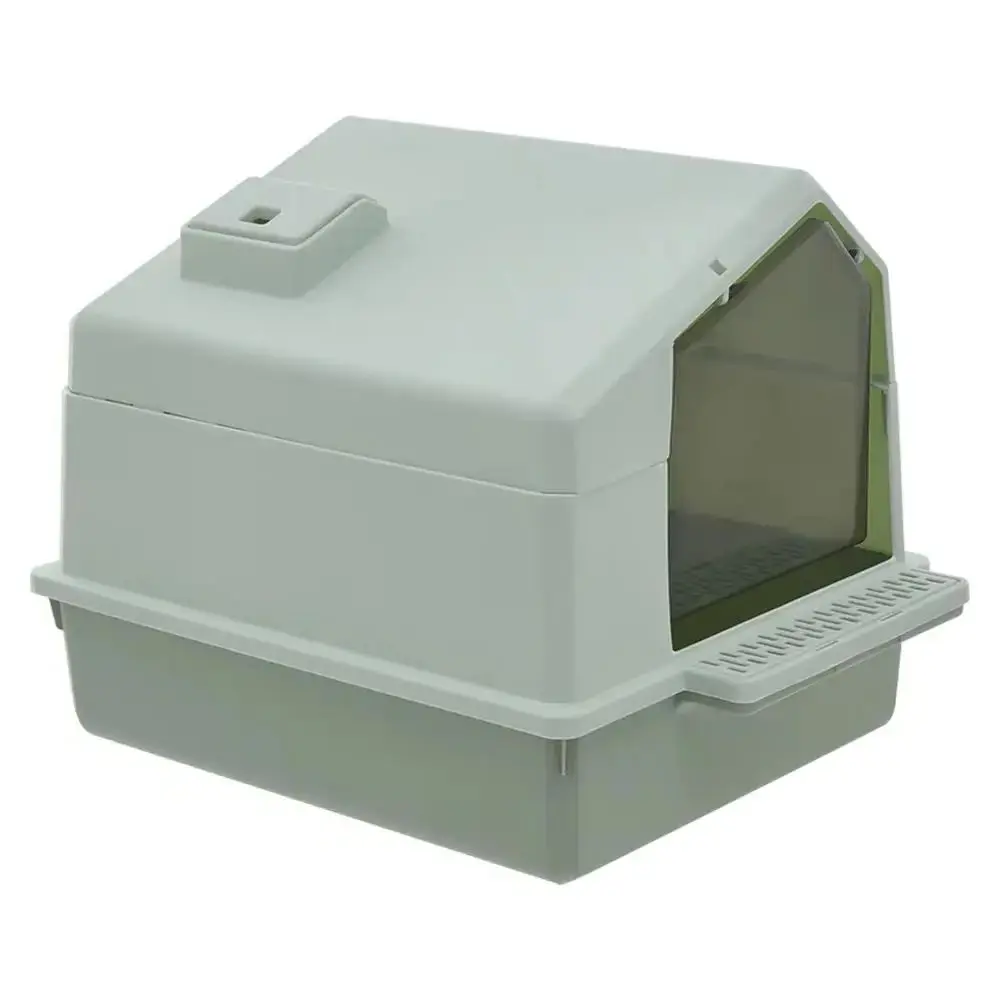 Foldable Anti-Splash Enclosed Cat Litter Box