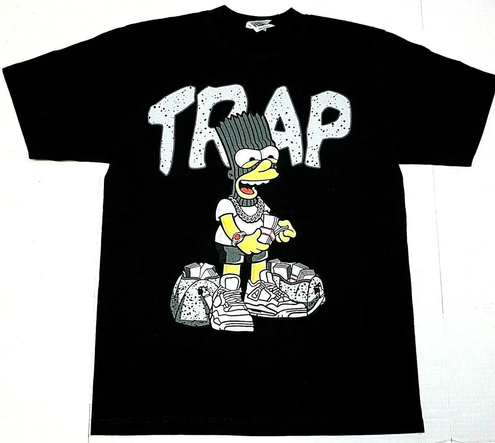 TRAP T-shirt Money $ Dollars Cash Tee Men's 100% Cotton New