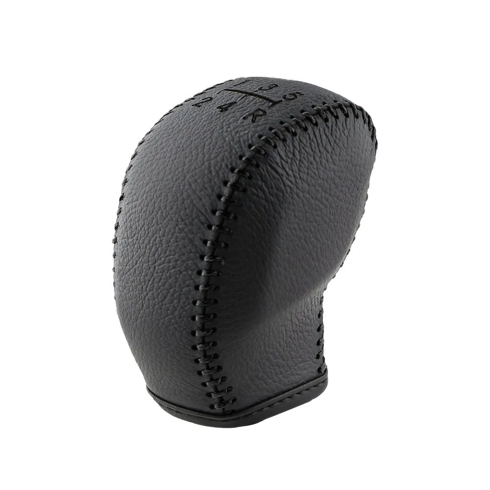 Para Peugeot 208 308 2015-2024 Partner Rifter C3 MT 5 velocidades LHD perilla de palanca de cambios de coche cubierta de cabeza accesorios de balonmano de cuero