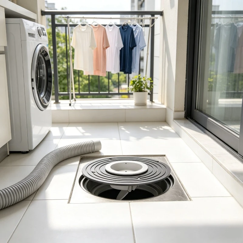 

Floor Drain Core Large Size Odor Insect Proof Drain Insert Fast Water Flow Sewer Filter Quick Drainage Core for Bathroom