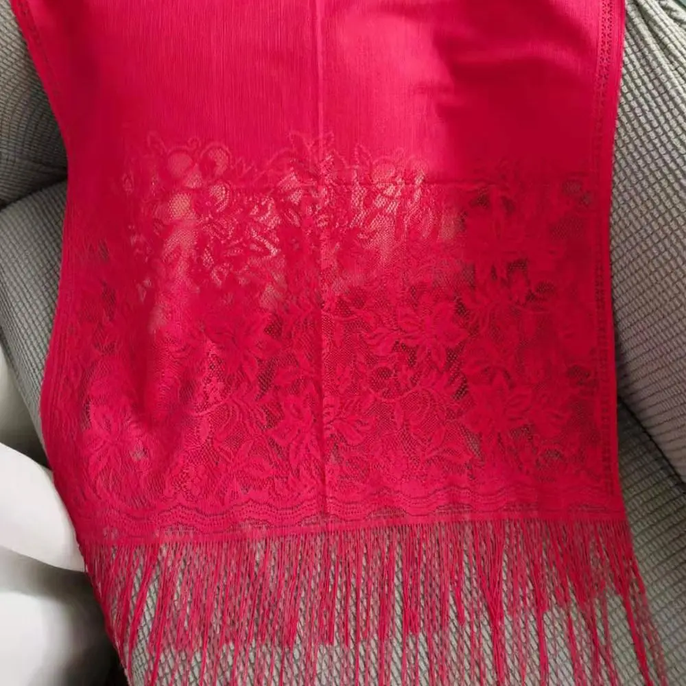 

Sweet Dress Shawl Sunscreen Shawl Bridesmaid Shawl Tassels Hair Scarves Wraps Beach Yarn Lace Scarf Women Scarf Bride Shawl