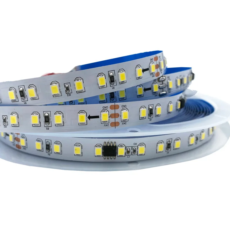 DC24V SMD2835 120LEDs/M wyścigi konne LED światło WS2811 IC Pixel płynącą wodą płynące taśma oświetleniowa goniące zestaw 10M / 20M