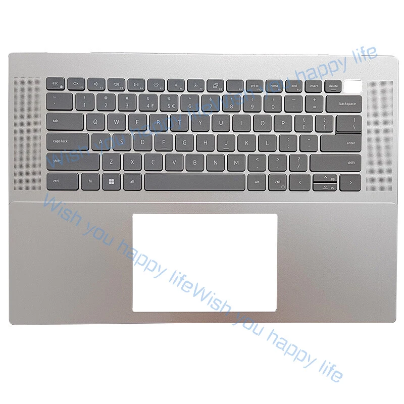 

N... headrest w/keyboard for Dell 16pro 5620 5625 0HJ5PC HJ5PC Silver