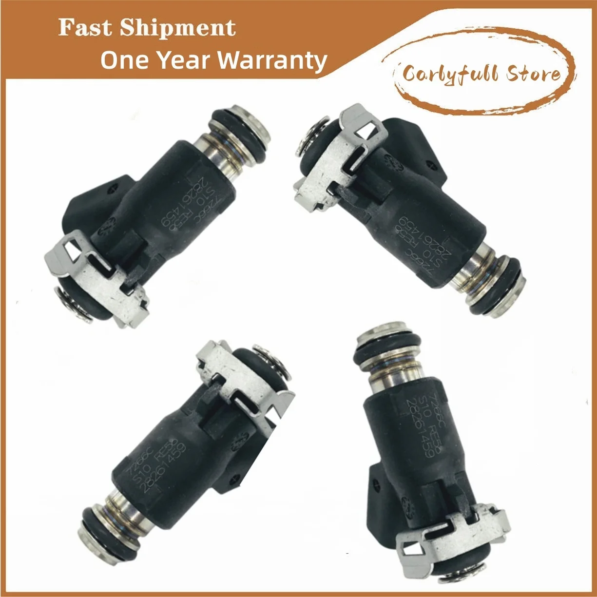 4PCS/1PC Wtryskiwacz paliwa OEM 28261459   Dla Great Wall Hover Dongfeng Rich D22 Hover H5 4G63S4M Nissan Zotye Aveo 28261459