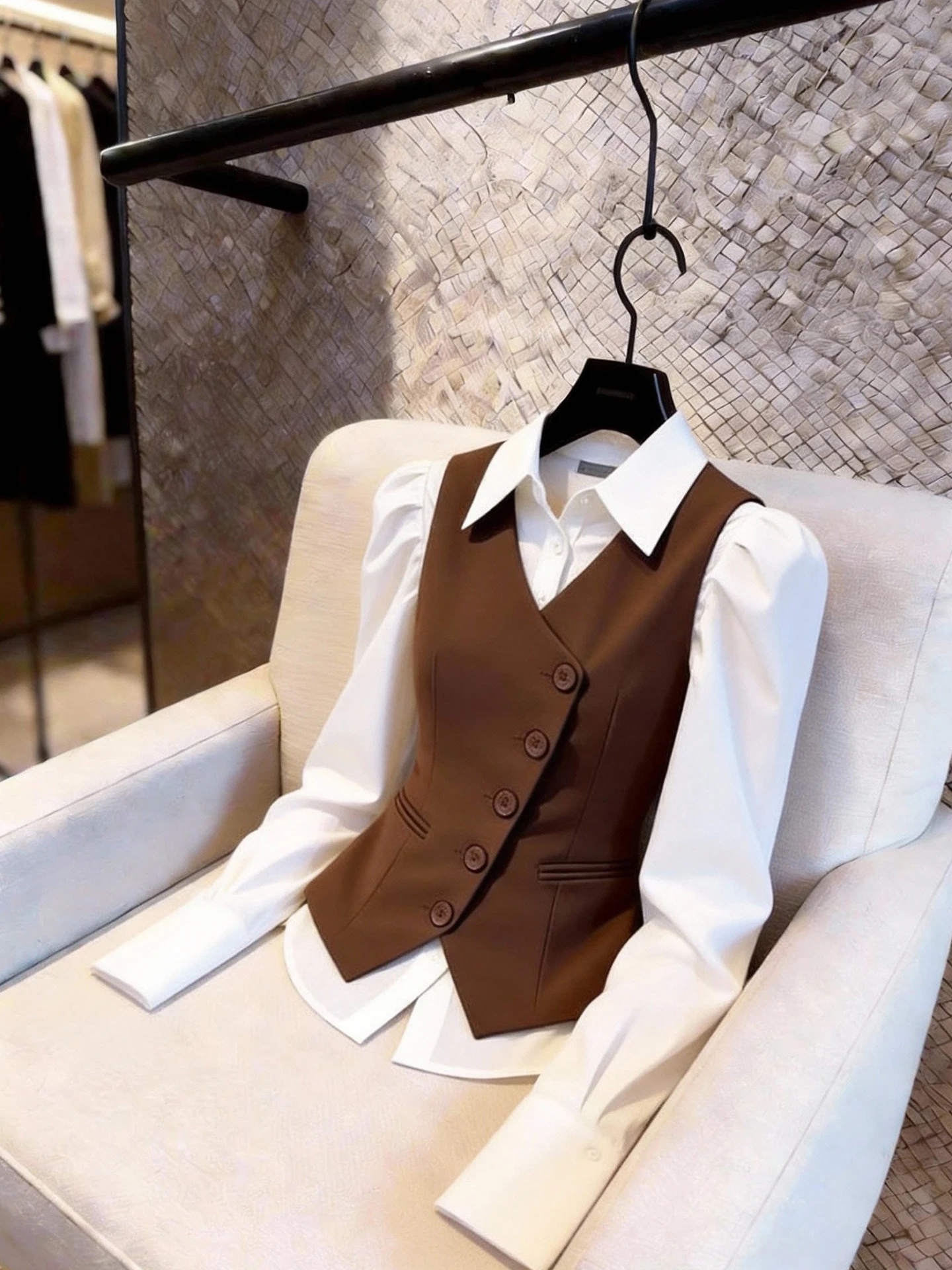 

Elegant Casual Commute Suit Jacket Loose Collar Shirt Comfortable Fashionable Simple Spring Top Women's Long Sleeve Shirt
