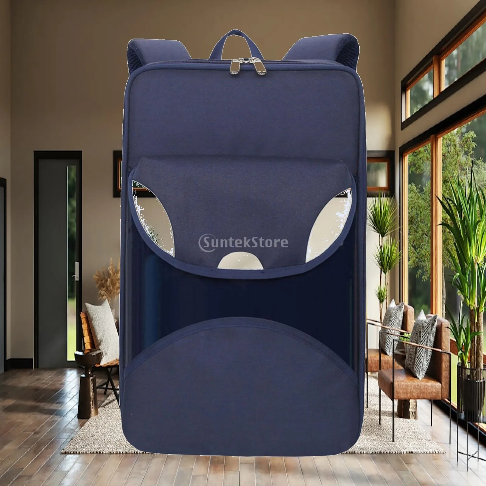 

Oxford Cloth Drum Mallet Pouch Large Capacity Drum Stick Holder Backpack Style Percussion Bag for Drummers Travel