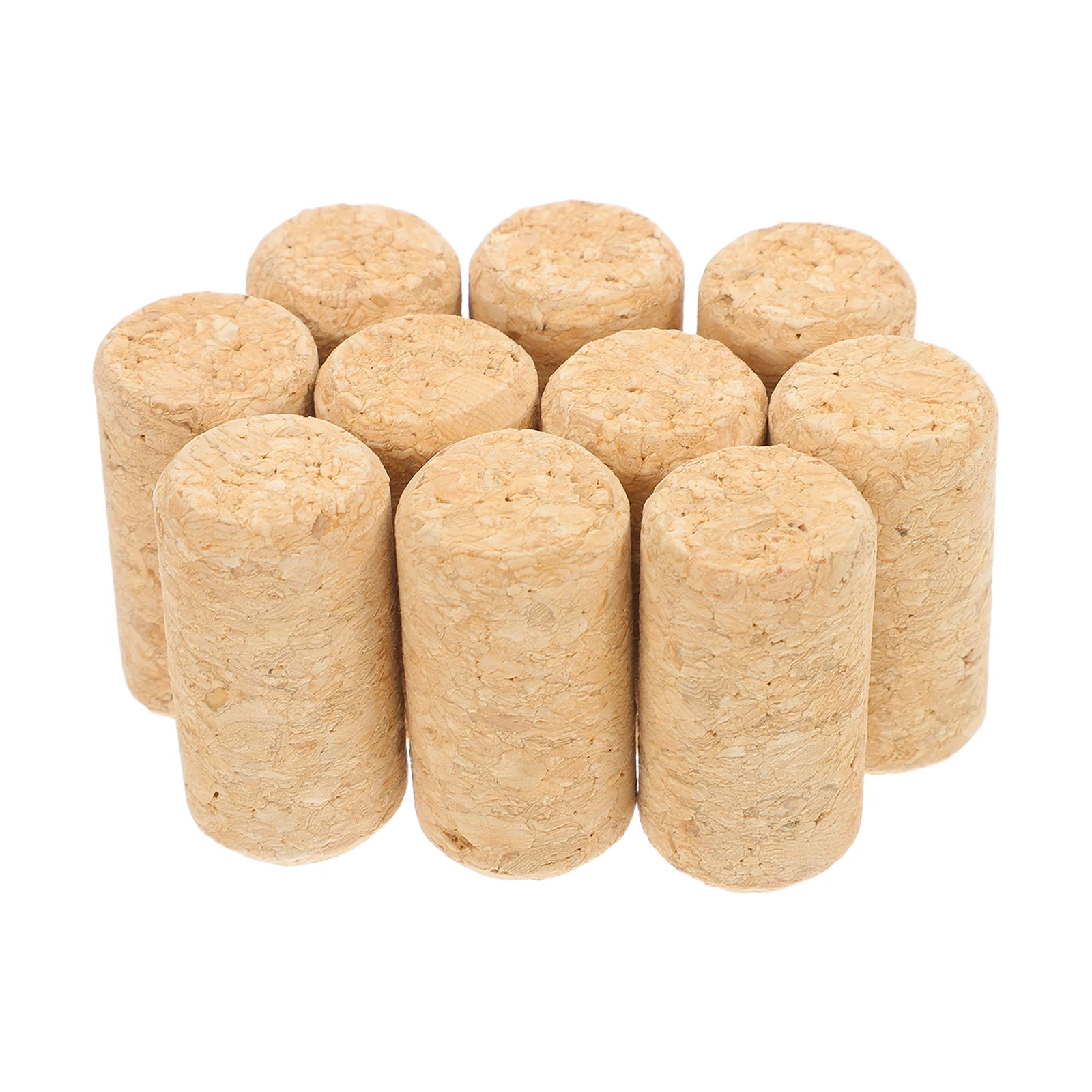 

50pcs Cork Bottle Stoppers 39x21mm Whiskey Sealer Glass Decanter Preservation Plugs Wood Corks Bottle Stopper