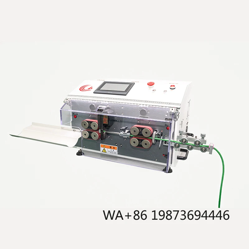 HC-608E3 Automatic Multi Conductor Wire Cable Cutting Stripping Machine