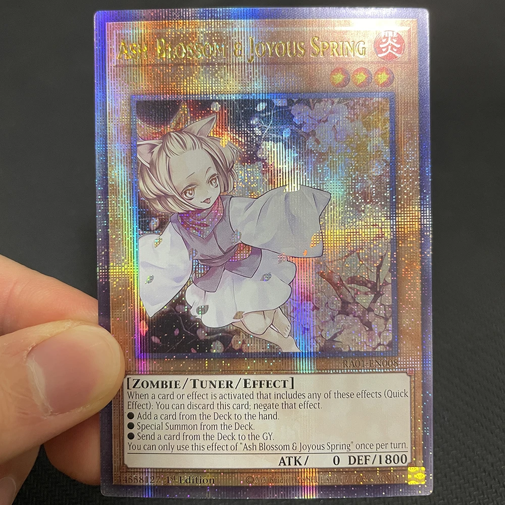 YuGiOh! Proxy TCG Game Foil Cards QCRHigh-quality DIY rare cards Mulcharmy Purulia Ash Blossom & Joyous Spring Mulcharmy Fuwalos