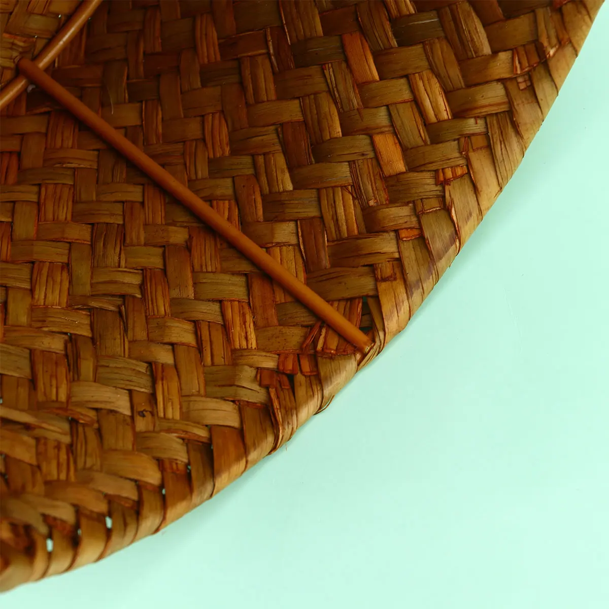 

Square Handwoven Seagrass Basket Floral Containers with Handle Plant Fabric