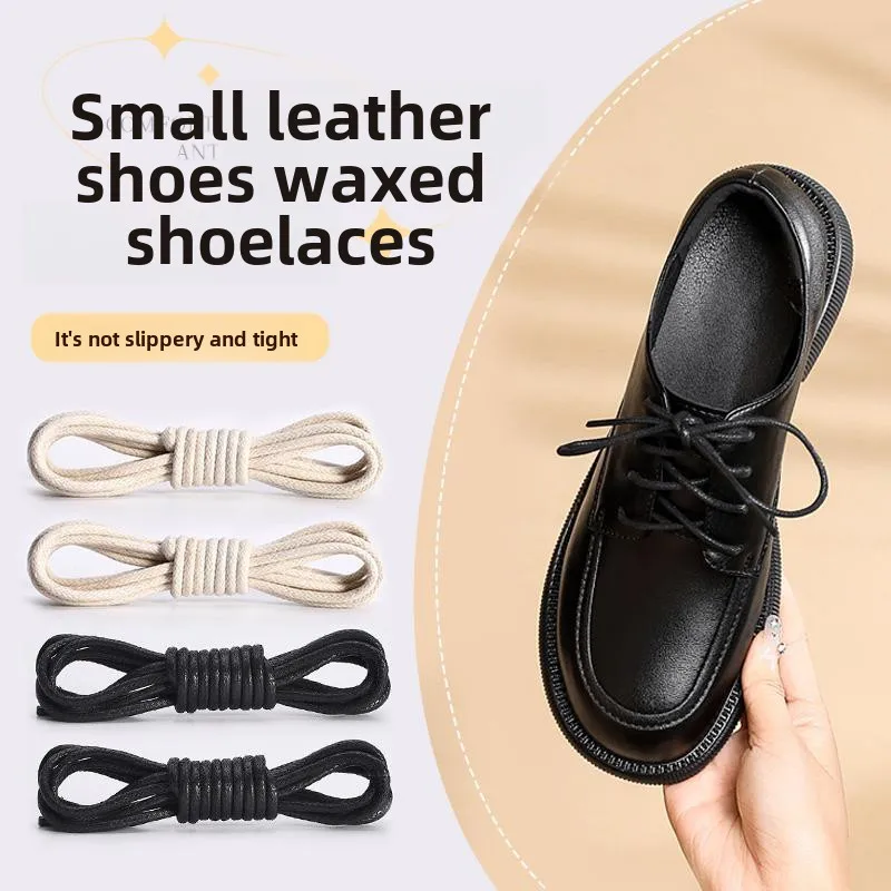 

Leather Shoes Lace Women's Waxing Black Brown Khaki Ankle Boots Workwear Business Casual British Men's round Lace Summer