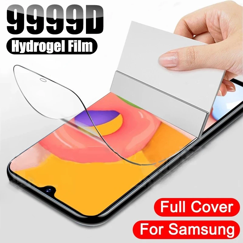 Защитная пленка для Samsung Galaxy A01 A11 A21 A31 A41 A51 A71, Гидрогелевая пленка для Samsung M01 M11 M21 M31 M51, защитная пленка для экрана
