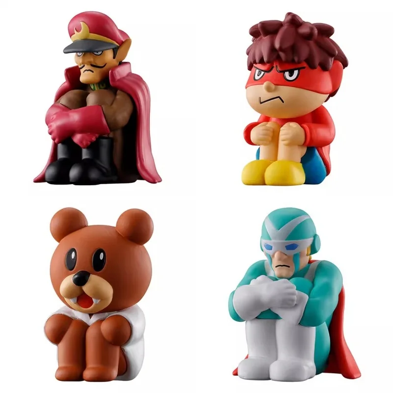 

Bandai Оригинальные 4 шт. Gashapon まち케tı TAKANOTSUME Аниме Фигурка Игрушки Для Детей Подарок Коллекционная Модель Украшения