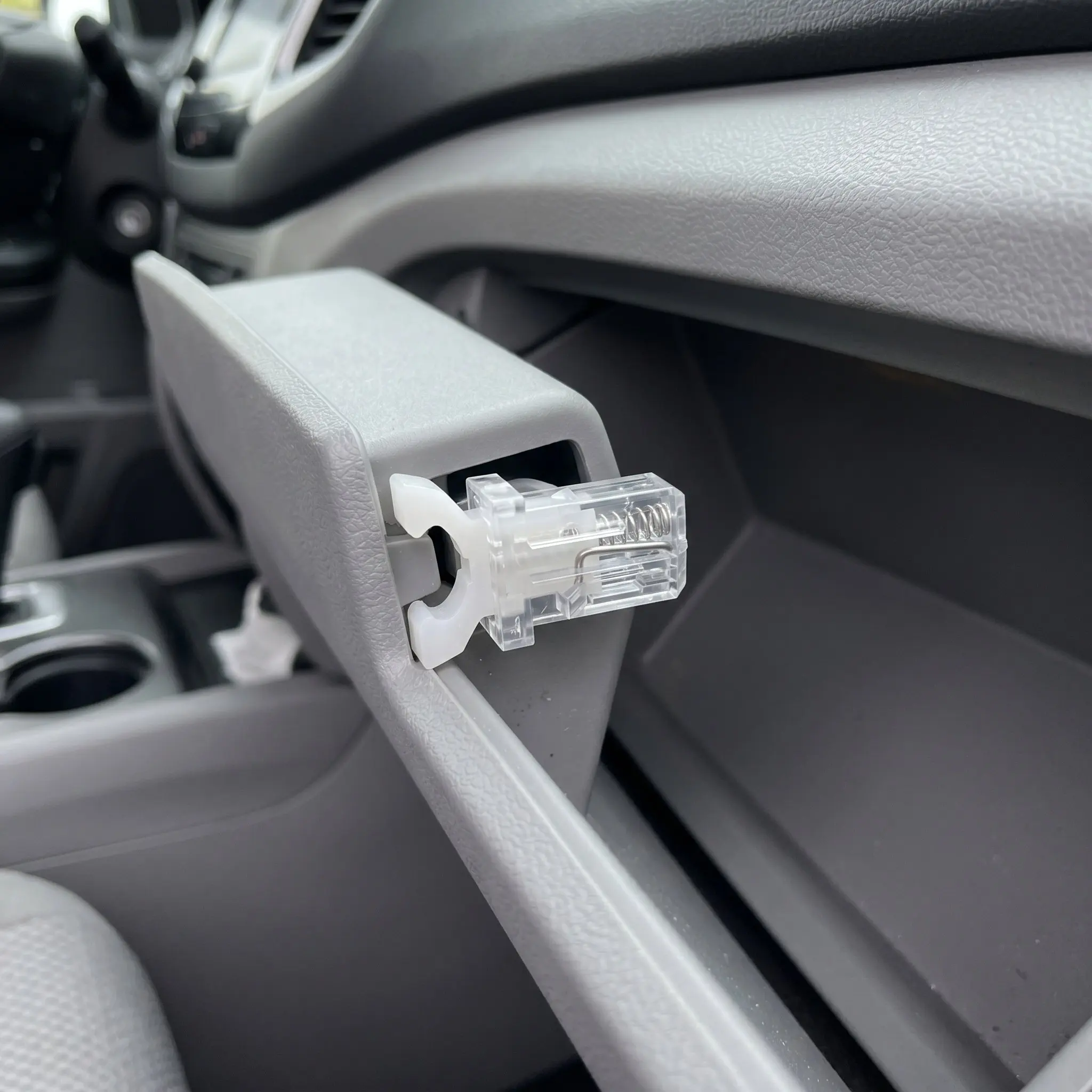 50Pcs Vehicle Door Lock Push Button Plastic Push Locks Garbage Bin Lock Trash Can Lid Buckle Replacement Spare Parts