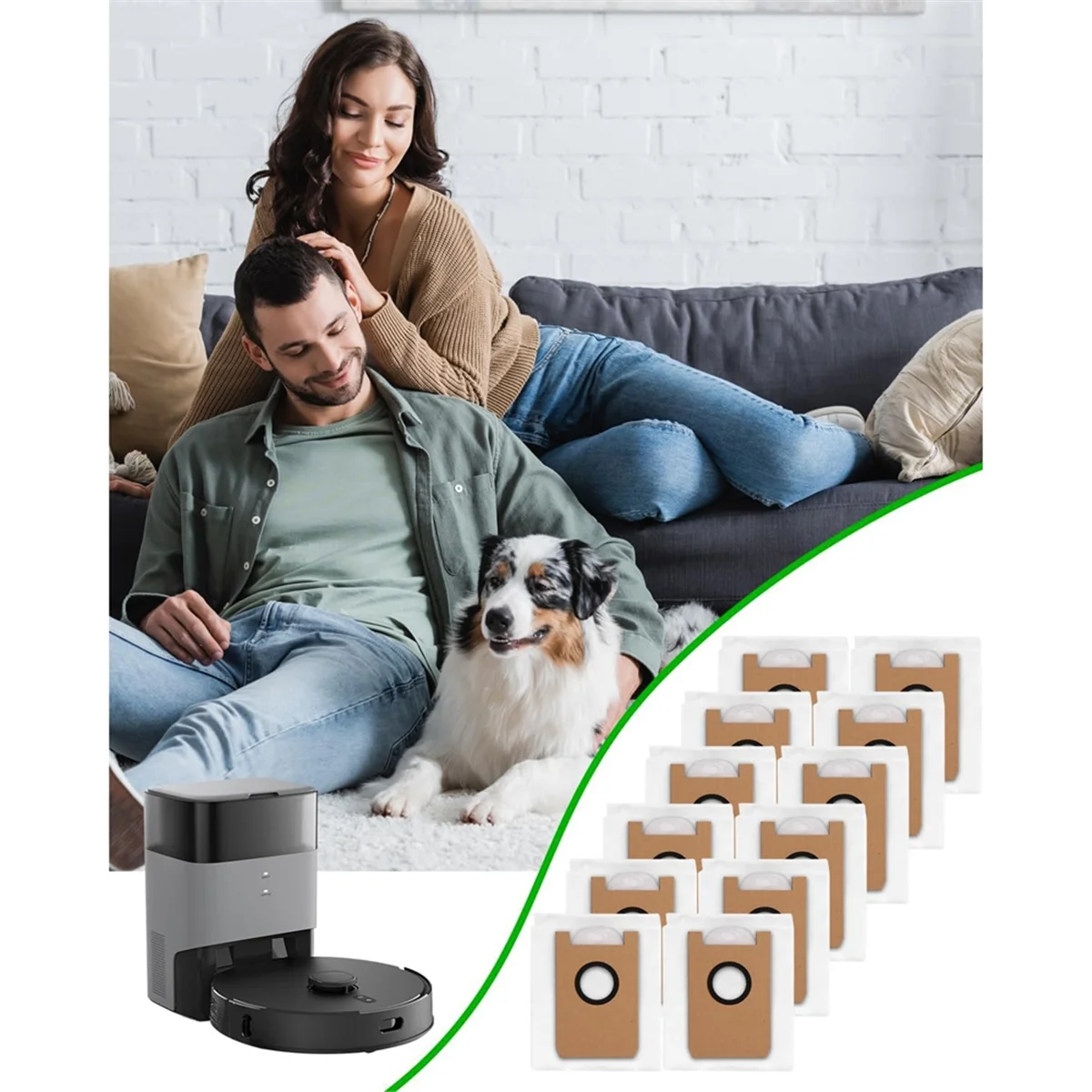 ГОРЯЧИЕ мешки для пылесоса Airrobo T20, запасные части для мешков для пыли