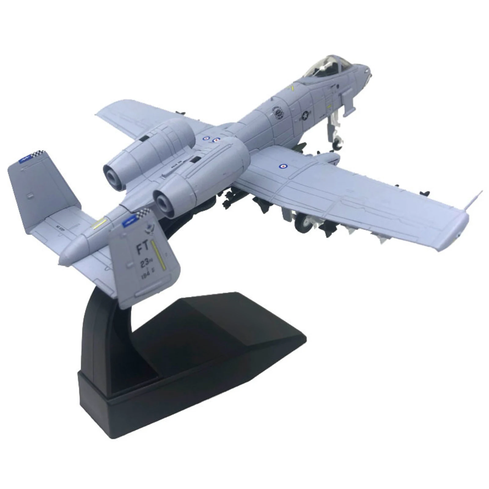 Новый штурмовой самолет A-10 в масштабе 1/100 A10 Thunderbolt II, штурмовик, истребитель, литой под давлением сплав, модель самолета, подарок для мальчиков