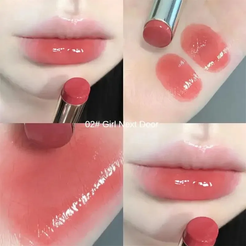 Water Light Jelly Lippenstift Lip Glazuur Rose Thee Bruine Kristallen Lippenbalsem Effen Hydraterende, Duurzame Koreaanse Tint Make-Up Meisje Cosmetisch