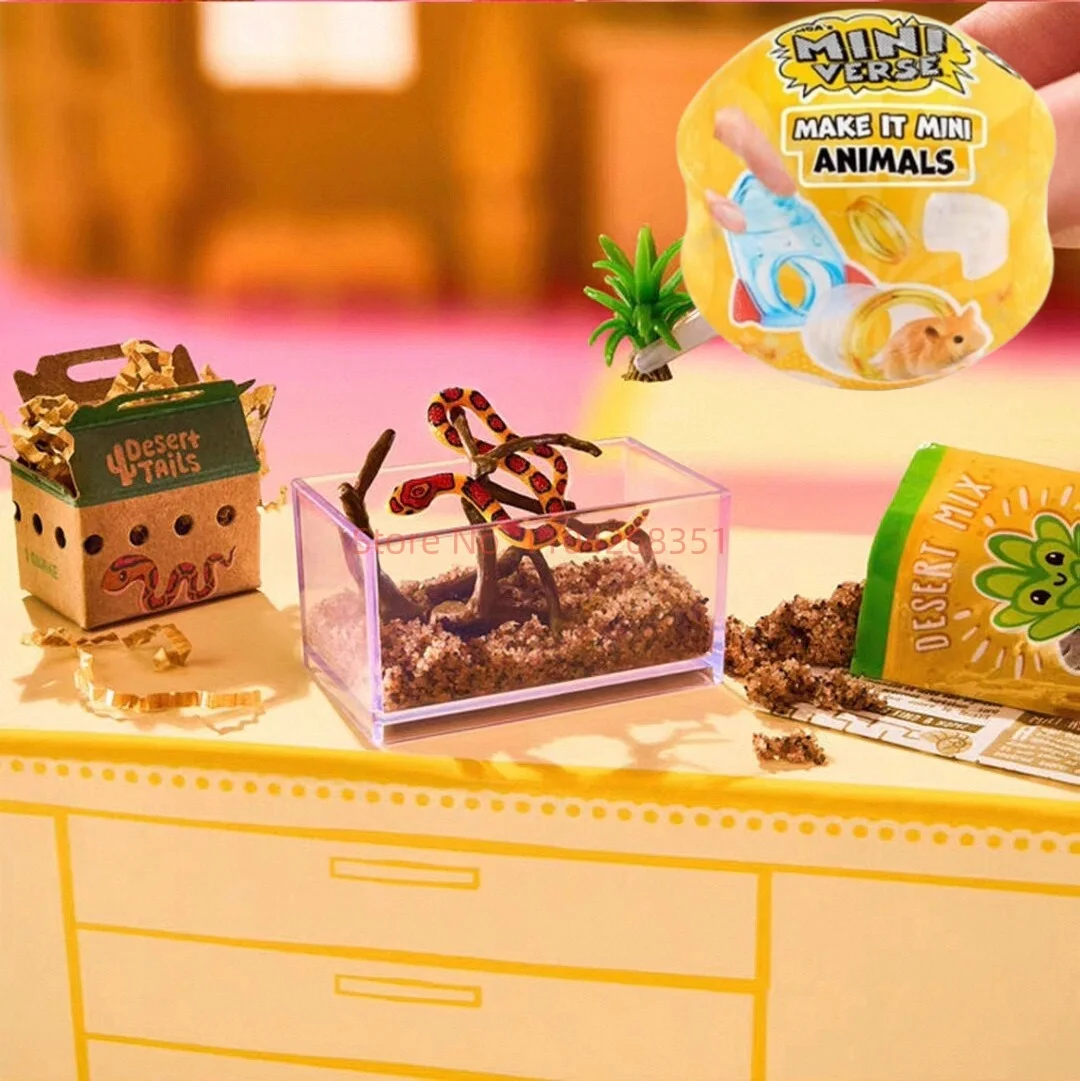 

New Surprise Doll Mini Verse Mini Pet Ball Series 2 Animal Toy Surprise Balls Compact Toy Set Cute Animals Mdoel Toys Gifts