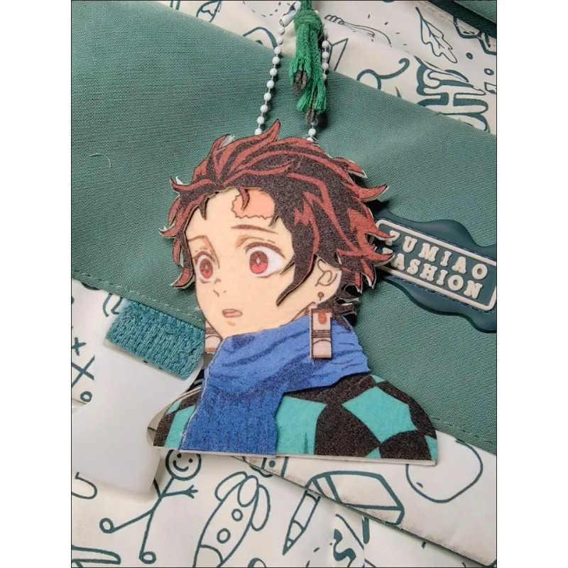 Demon Slayer Peripheriegeräte Exquisites Vlies-Fertigprodukt Tanjiro Anime-Anhänger Kreatives Geschenk für Freunde Geburtstagsgeschenk