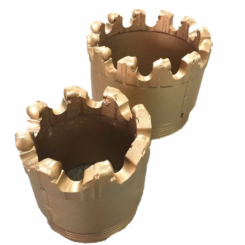 1PC Drill Bit With Imported Spherical Cutter And Enhanced Matrix For Water Well Mining Prospecting Fast Feed Operation Tool