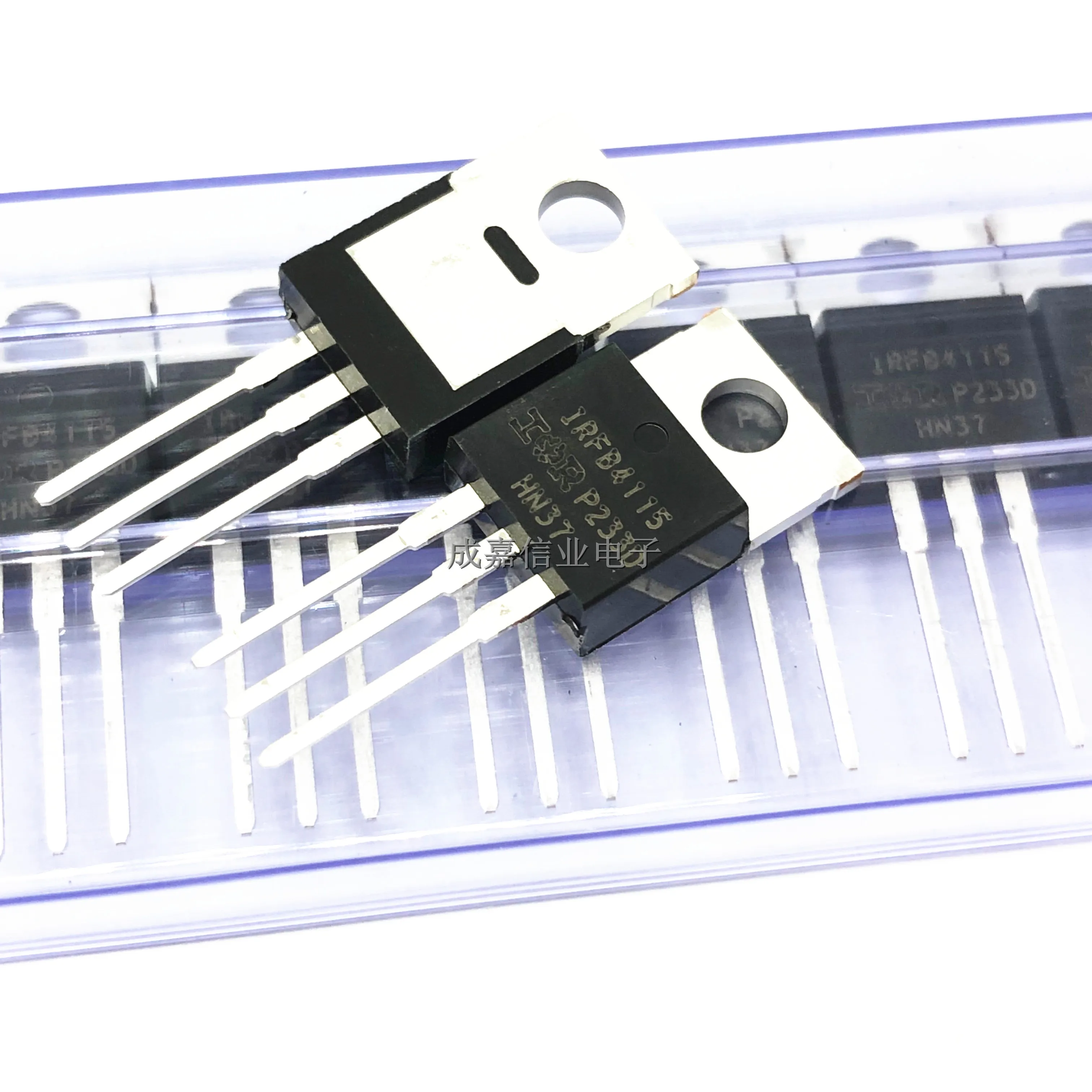 

10pcs/Lot IRFB4115PBF TO-220-3 IRFB4115 MOSFET MOSFT 150V 104A 11mOhm 77nC Qg Operating Temperature:- 55 C-+ 175 C