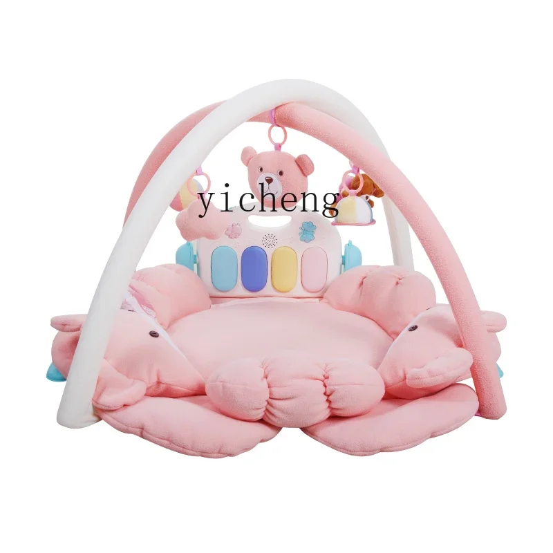 

YY Pedal Piano Baby Gymnastic Rack Newborn Baby Music Game Blanket Toys