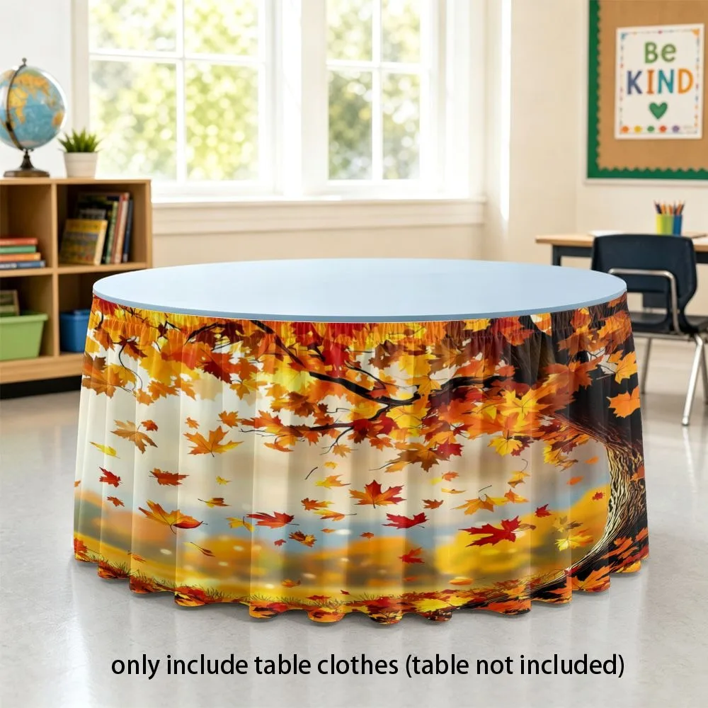 Home decoration, dining table, office desk, team meeting, kitchen, classroom, activity decoration, Halloween tablecloth