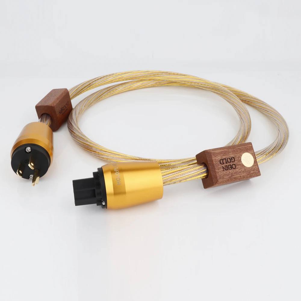 【Saling】Odin Nordost Gold Hifi Power Cord Audio High Fidelity Fever Power Cable Schuko Version Power Line