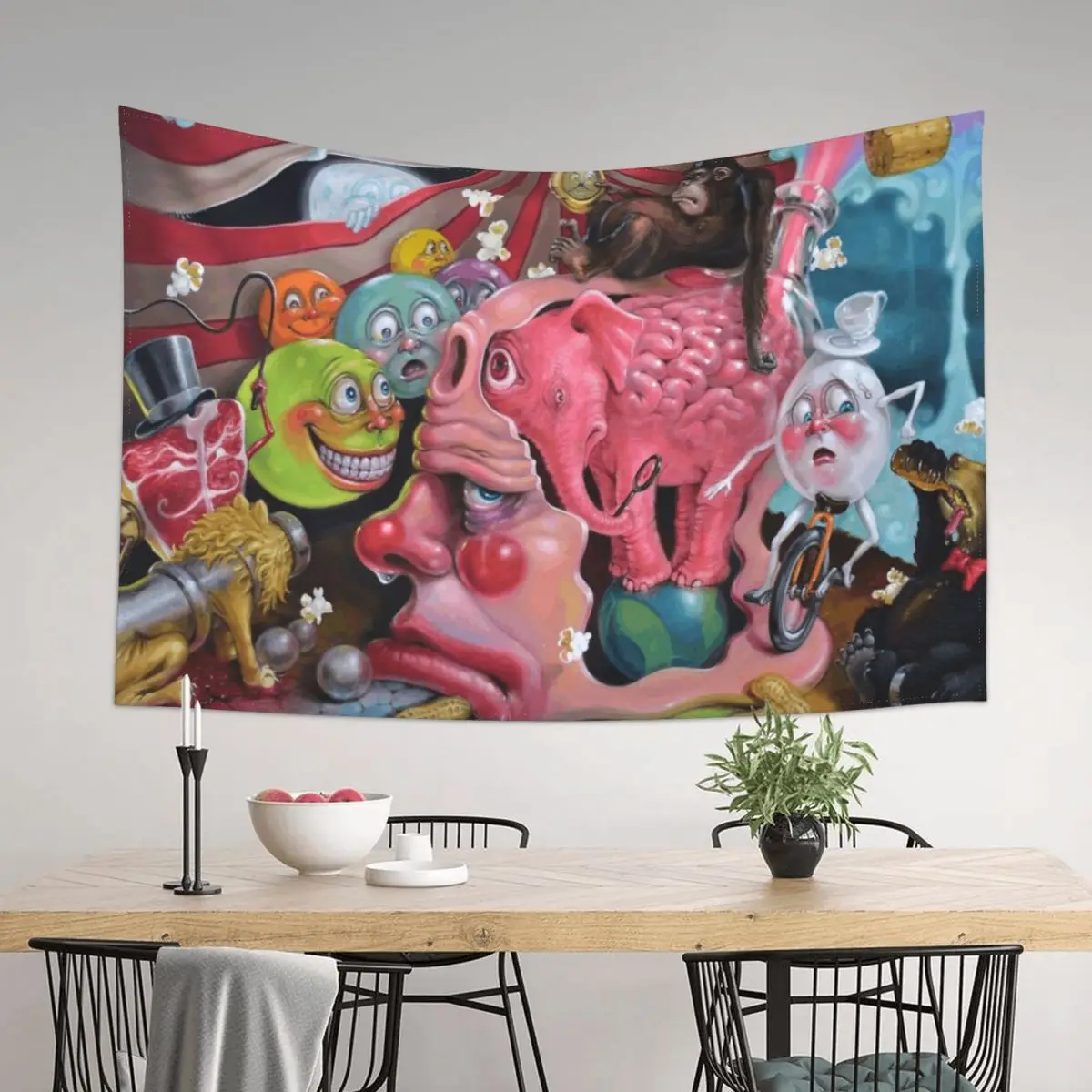 

Circus of Delusion Tapestry Decoration Wall Carpet Wall Room Decor Tapestry