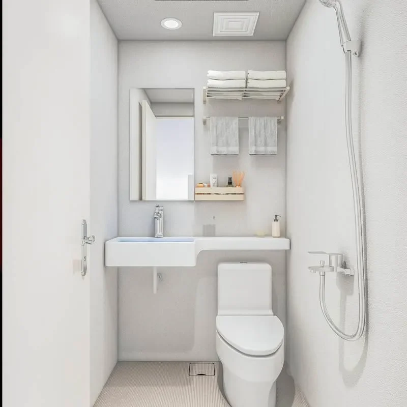 

Integrated bathroom, custom integrated bathroom integrated shower room dry and wet separation household